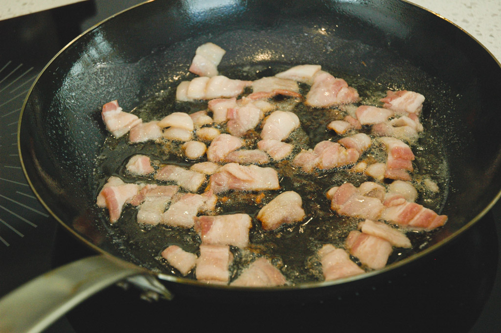 pan fried bacon