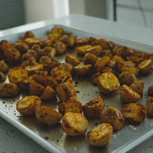 parboiled roasted potatoes